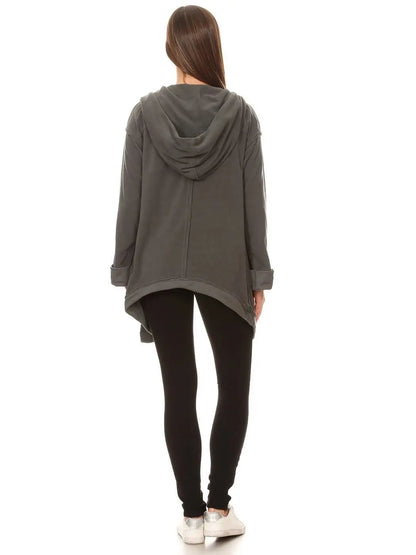 Causal Lightweight Hoodie Oversized Sweater - Get it from Bo