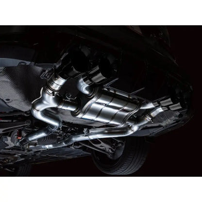 AWE SwitchPath Catback Exhaust for BMW G8X M3/M4 - Diamond Black Tips NP Motorsports