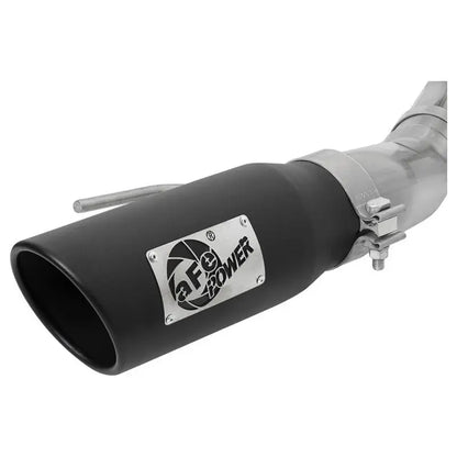aFe MACH Force-Xp 3in to 3-1/2in 304 SS Cat-Back Exhaust w/Black Tip 17-18 Ford F-150 Raptor V6 3.5L NP Motorsports