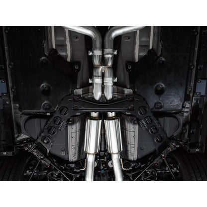 AWE 2023 Nissan Z RZ34 RWD Track Edition Catback Exhaust System w/ Diamond Black Tips NP Motorsports