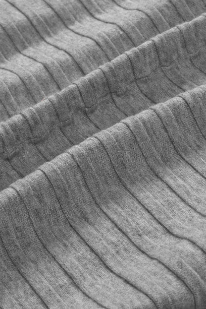 Lolatara Open Front Knit Cardigan