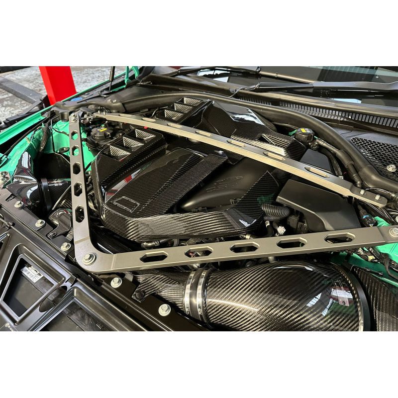 CSF BMW M2/M3/M4 S58 Comp &amp; Non-Comp (G8X) Charge-Air Cooler Manifold - Thermal Dispersion Black NP Motorsports