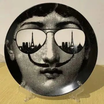 Ceramic Italian Face Hanging Plate Wall Decoration European - Get it from Bo
