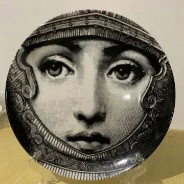 Ceramic Italian Face Hanging Plate Wall Decoration European - Get it from Bo