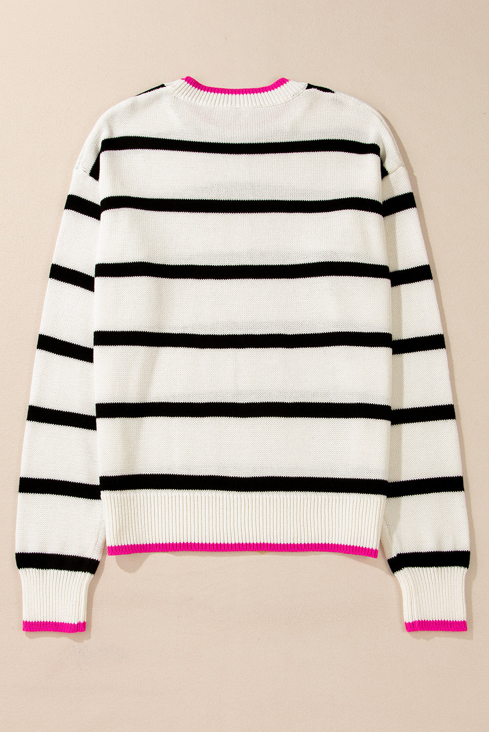 Avery Contrast Drop Shoulder Sweater
