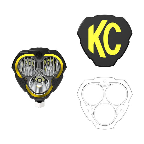 KC HiLiTES FLEX ERA 3 LED Light - Single Light Master Kit - Get it from Bo