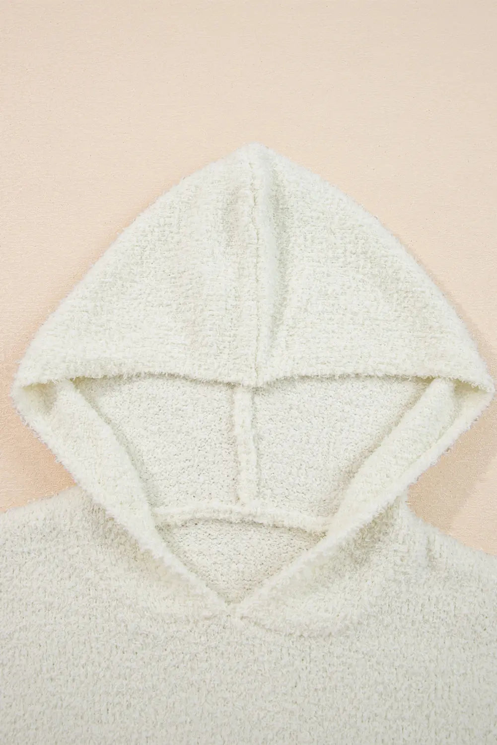 Lumikara accent Hooded Popcorn Sweater