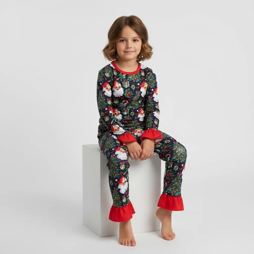 Christmas Eve Santa pj set - Get it from Bo