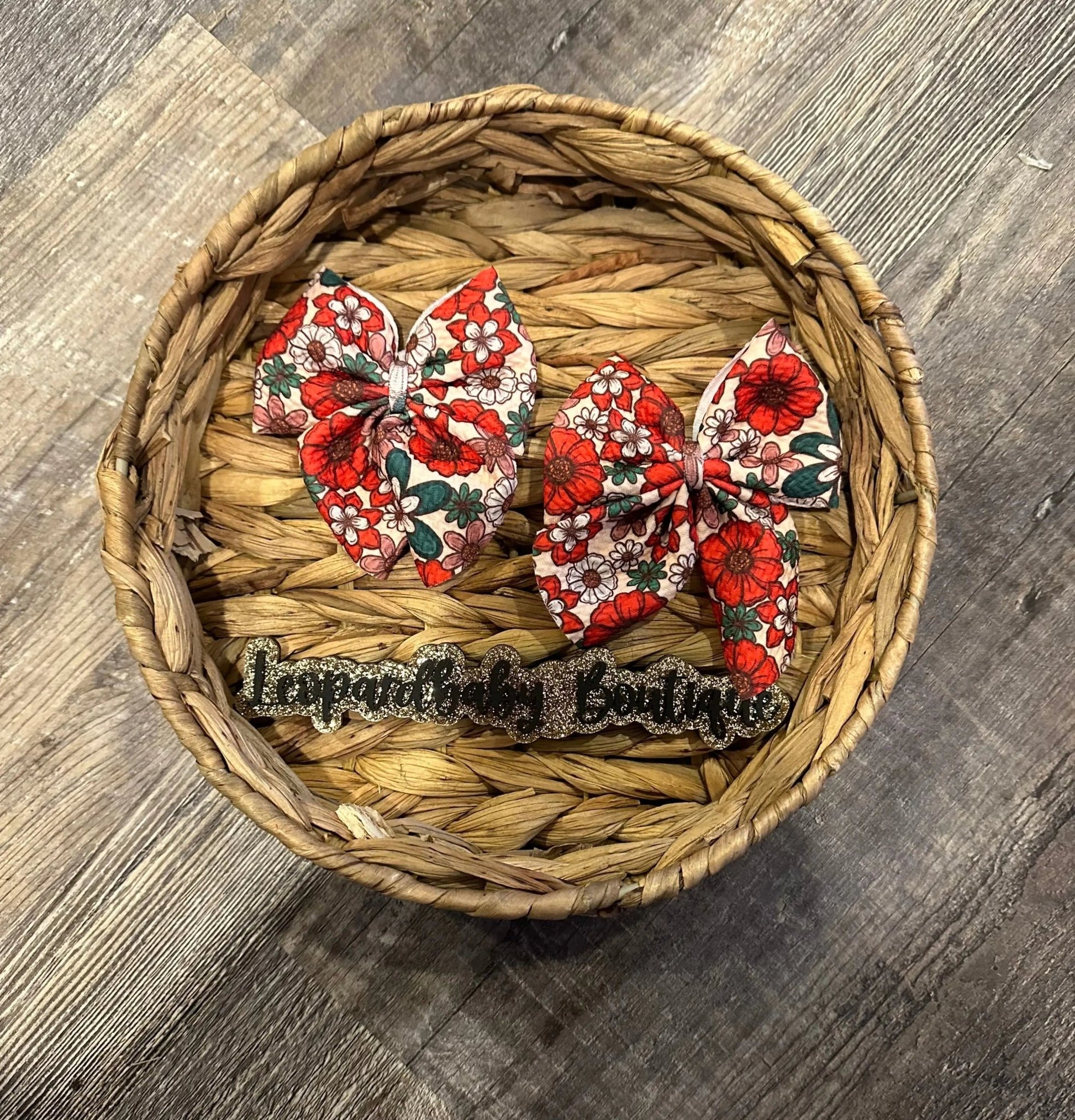 Christmas floral sailor piggies - Get it from Bo