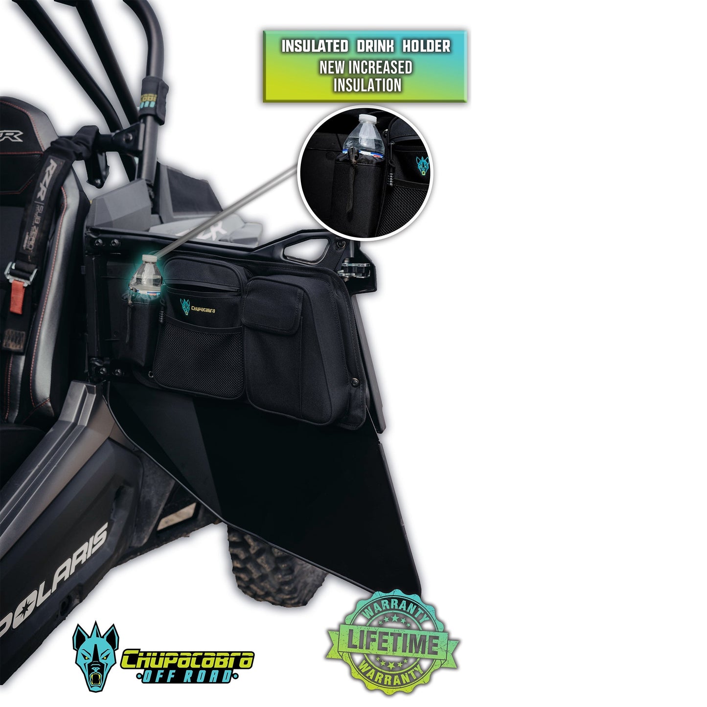 RZR Rear Door Bags Set of Two Right & Left - Get it from Bo