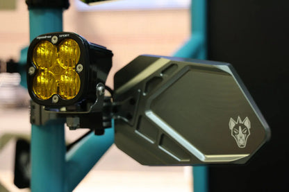 Cuero Pro UTV Side Mirror Titanium - Get it from Bo