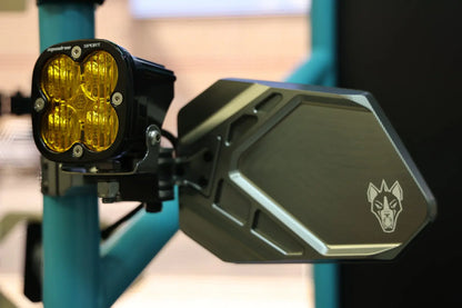 Cuero Pro UTV Side Mirror Titanium - Get it from Bo