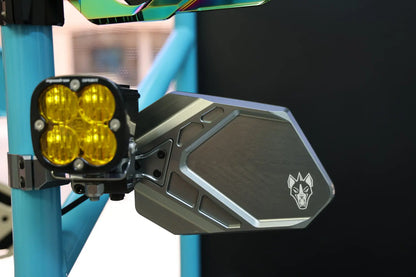 Cuero Pro UTV Side Mirror Titanium - Get it from Bo