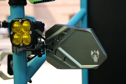 Cuero Pro UTV Side Mirror Titanium - Get it from Bo