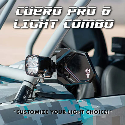 Cuero Pro Mirror Light Combo in Black - Get it from Bo