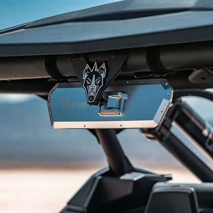 X3 Specific Super DELUXE 11" Offroad UTV Center Rearview Mirror - Get it from Bo