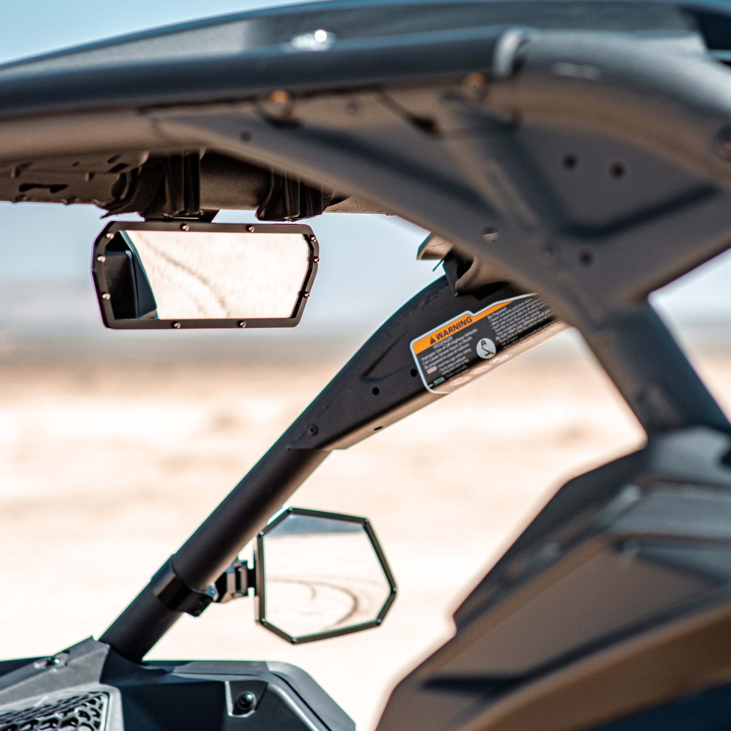 X3 Specific Super DELUXE 11" Offroad UTV Center Rearview Mirror - Get it from Bo