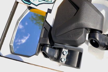 Channel Shaped Side Mirror for UTV | Ranger/General Break Away with Adjustable Arm - Get it from Bo
