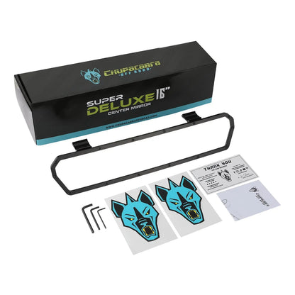 Super DELUXE 16" Offroad UTV Center Rearview Mirror - Get it from Bo