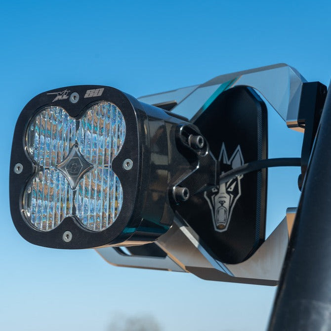 Cuero Race Mirror / Baja Designs XL80 Light Combo - Get it from Bo