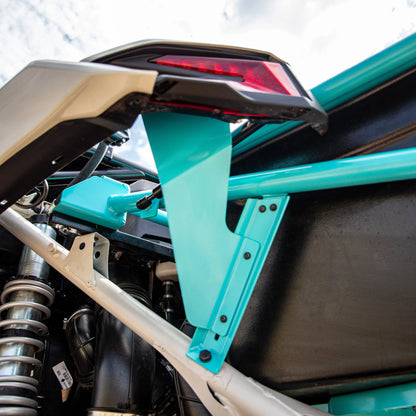 B2G Can Am X3 Rear Storage and Tire Rack - Get it from Bo