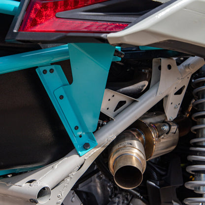 B2G Can Am X3 Rear Storage and Tire Rack - Get it from Bo