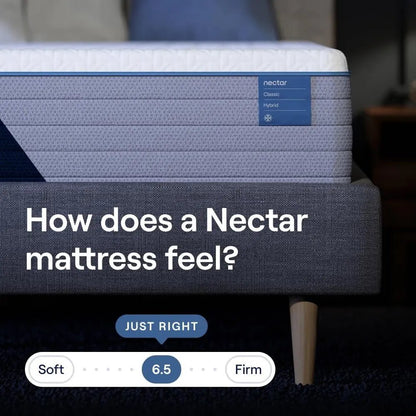 Classic Hybrid Queen Mattress Featuring Memory Foam Comfort - Get it from Bo