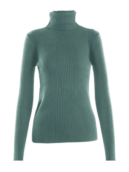 Classic Stretchable Lightweight Long Sleeve Slim Turtleneck Sweater - Get it from Bo