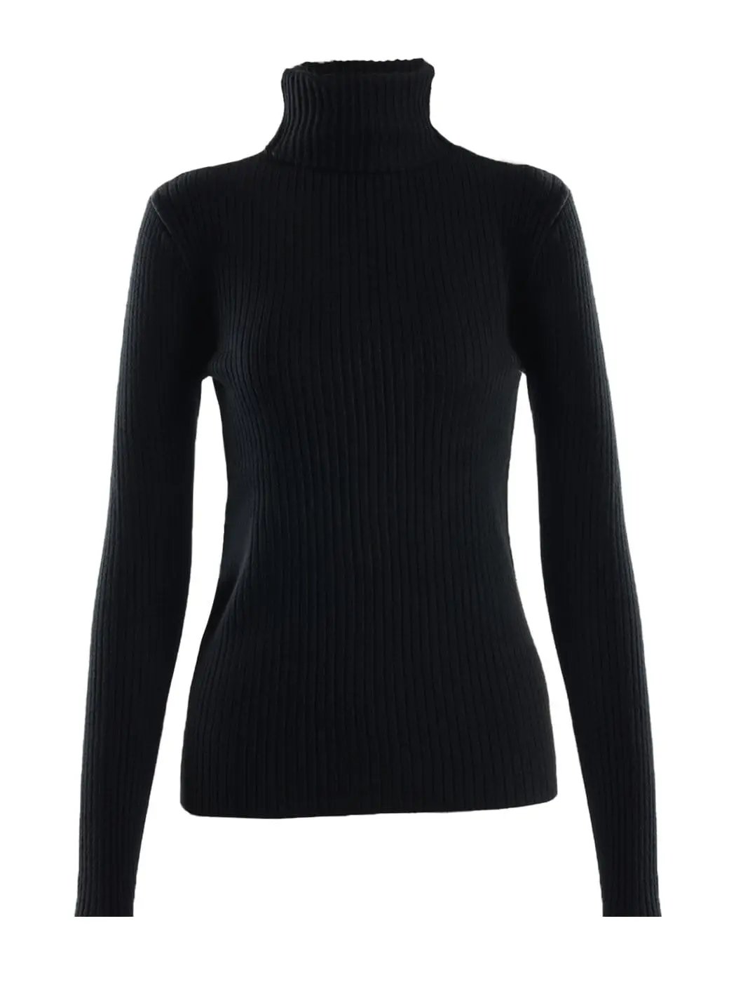 Classic Stretchable Lightweight Long Sleeve Slim Turtleneck Sweater - Get it from Bo