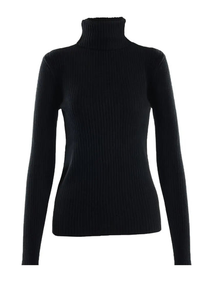 Classic Stretchable Lightweight Long Sleeve Slim Turtleneck Sweater - Get it from Bo
