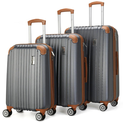 Collins 3 Piece Expandable Retro Luggage Set - Get it from Bo