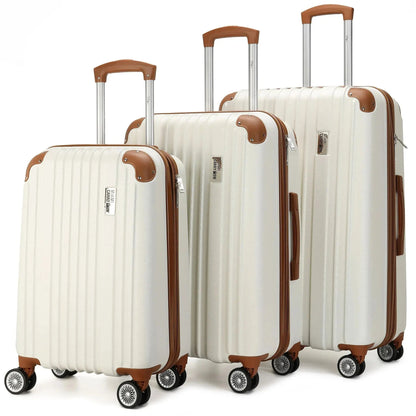 Collins 3 Piece Expandable Retro Luggage Set - Get it from Bo