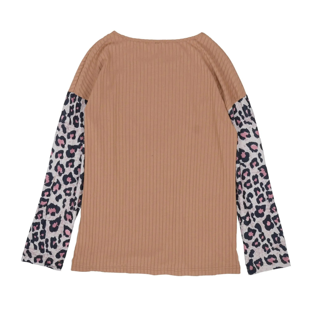 Color Block Ribbed Knit Sweater - Get it from Bo