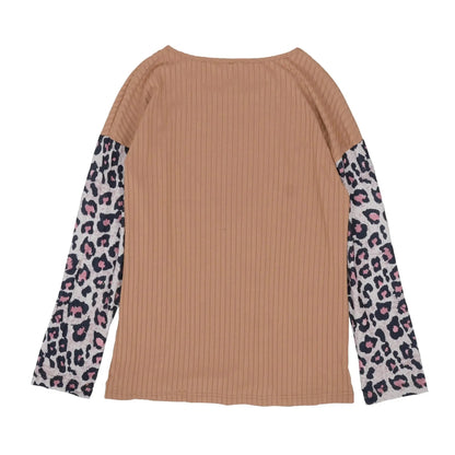 Color Block Ribbed Knit Sweater - Get it from Bo