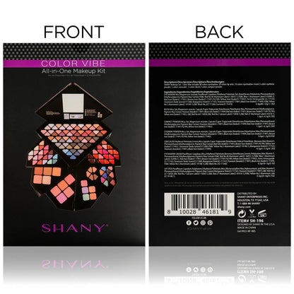 Color Vibe Pro Makeup Set - Professional Makeup Palette - Get it from Bo