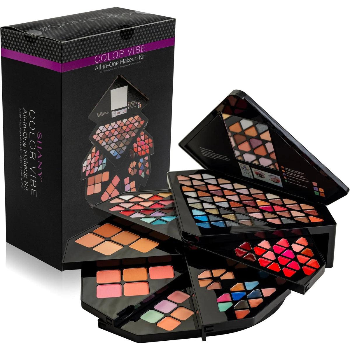 Color Vibe Pro Makeup Set - Professional Makeup Palette - Get it from Bo