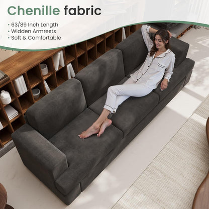 Comfy Modern Sleeper Couch Set for Living Room ShipItFurniture