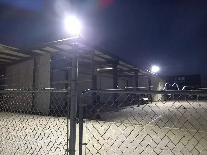 Commercial Solar Power LED Parking Lot Light - 2 Years Warranty - Get it from Bo