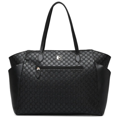 Compass 32L Vegan Leather Monogram Weekender Tote Bag - Get it from Bo