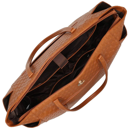 Compass 32L Vegan Leather Monogram Weekender Tote Bag - Get it from Bo