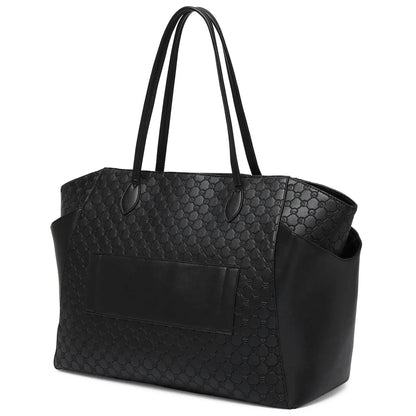 Compass 32L Vegan Leather Monogram Weekender Tote Bag - Get it from Bo