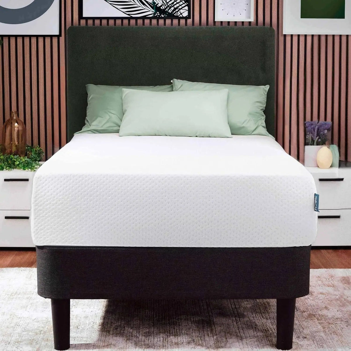 Cooling Graphite Memory Foam Twin Mattress for Kids - Get it from Bo