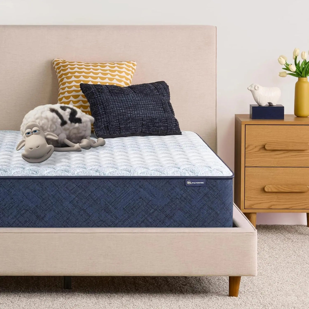 Cooling Queen Memory Foam Mattress With Pressure Relief - Get it from Bo