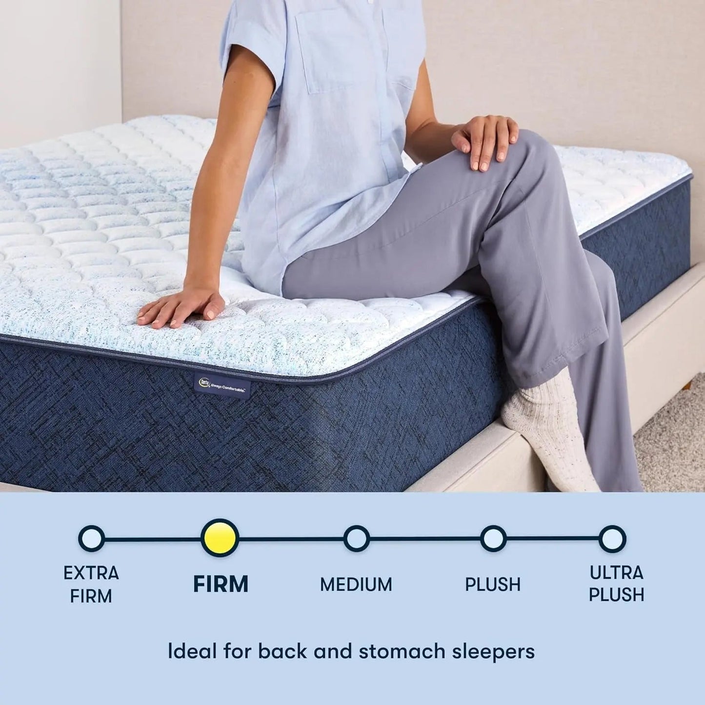 Cooling Queen Memory Foam Mattress With Pressure Relief - Get it from Bo