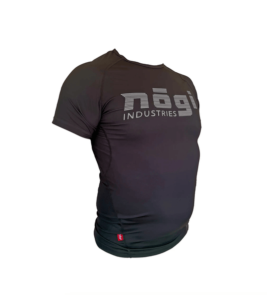 Core Short Sleeve Rash Guard - NEW JERSEY GRAY - Get it from Bo