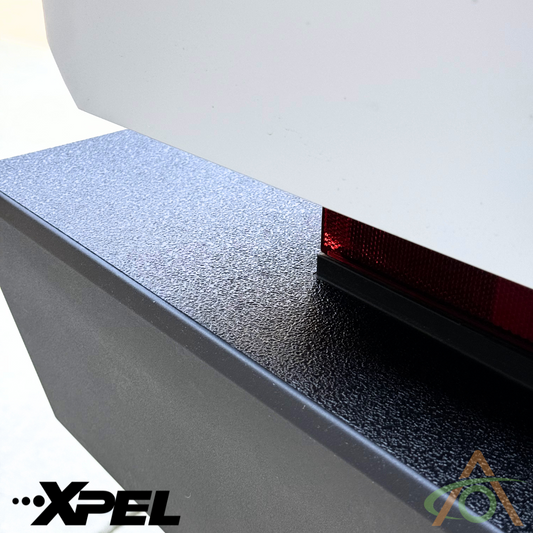 Xpel Armor Rear Bumper Protection for Cybertruck Abstract Ocean