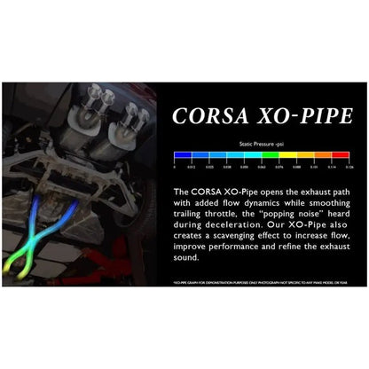 Corsa 05-10 Ford Mustang Shelby GT500 5.4L V8 XO Pipe - Get it from Bo