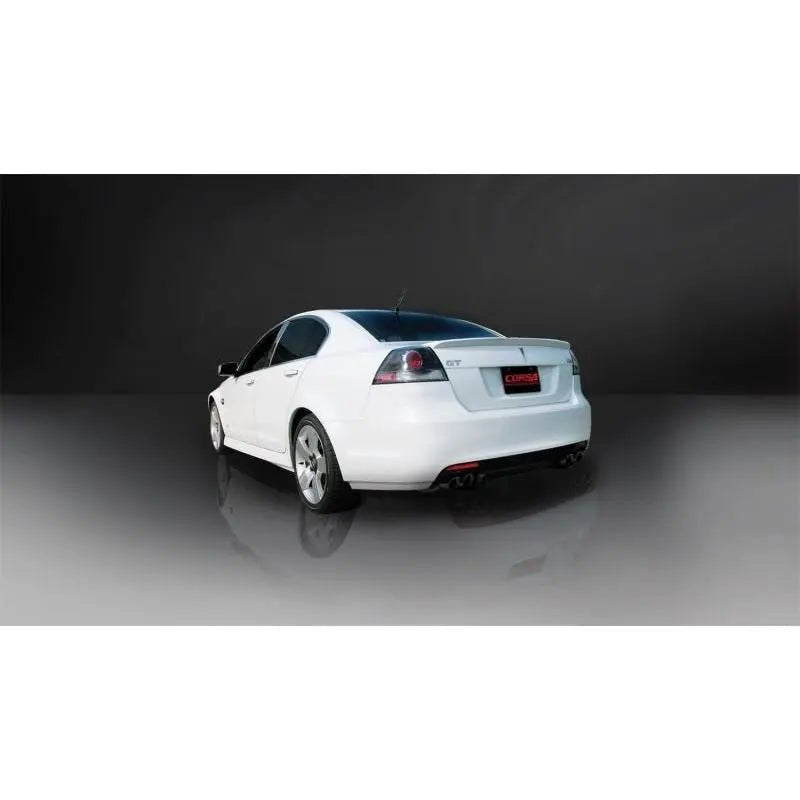 Corsa 08-09 Pontiac G8 GXP 6.0L V8 Sport Cat-Back w/ Dual 3in Black Tips - Get it from Bo