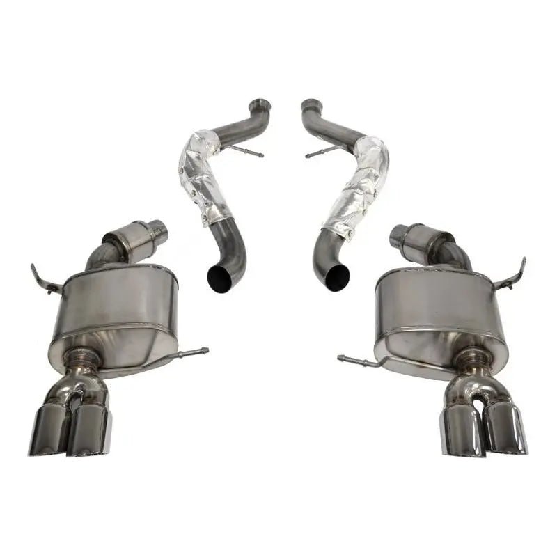 Corsa 08-12 BMW M3 Convertible E93 Polished Sport Cat-Back Exhaust - Get it from Bo