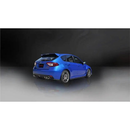 Corsa 08-13 Subaru Impreza Hatchback STI 2.5L Turbo Manual Polished Sport Cat-Back Exhaust NP Motorsports